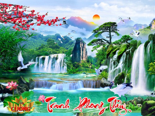 TRANH PHONG THỦY CRB 028