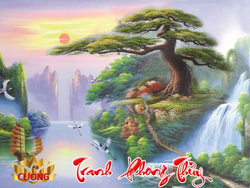 TRANH PHONG THỦY CRB 025